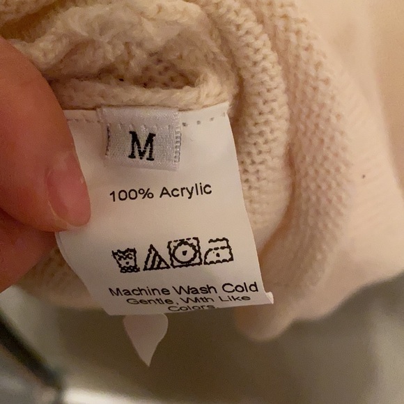 Cream knitted shirt - Picture 5 of 5